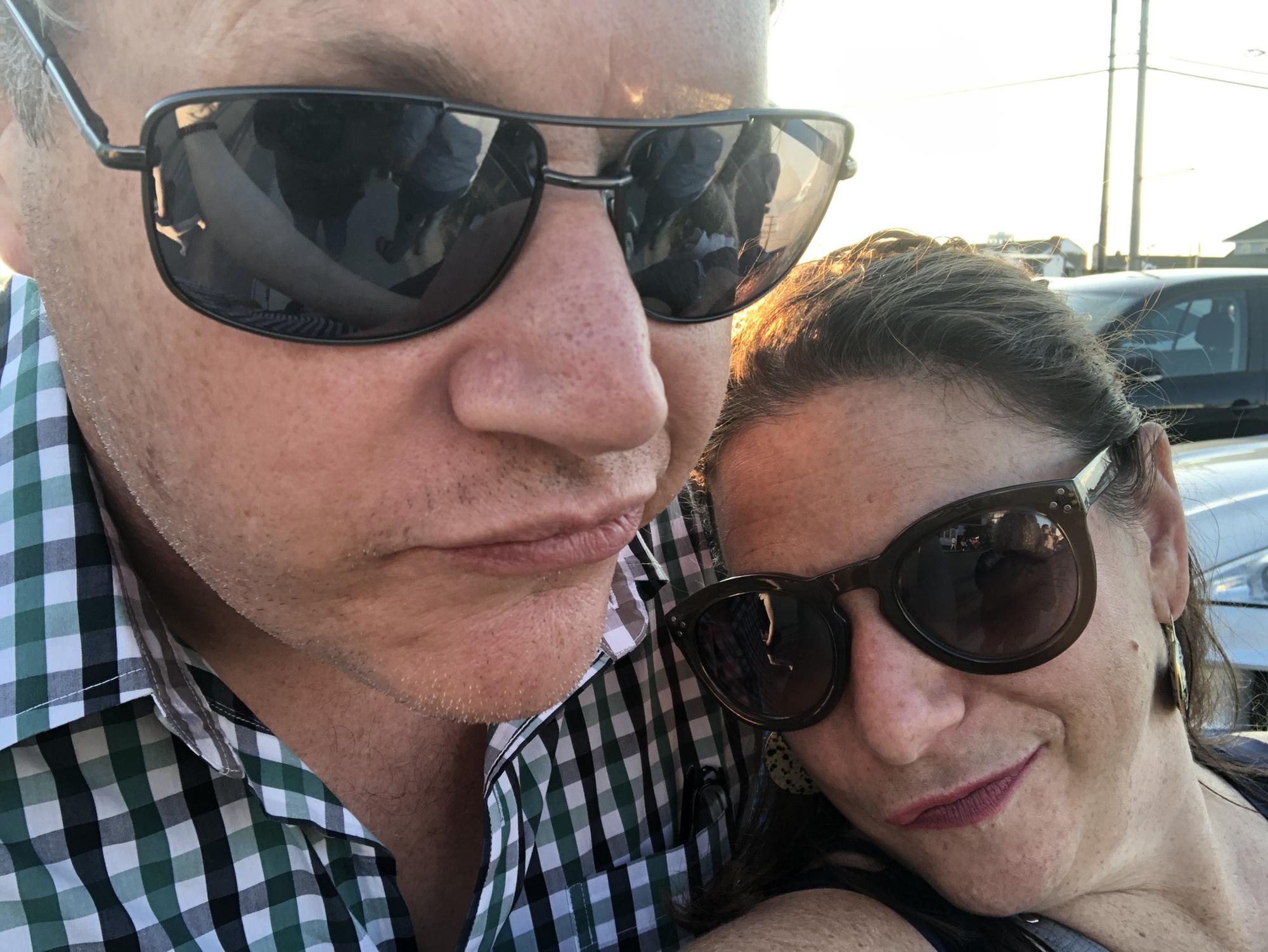 August 9, 2019 - Hampton Beach, waiting in line to see Trevor Noah.  Worth the wait!