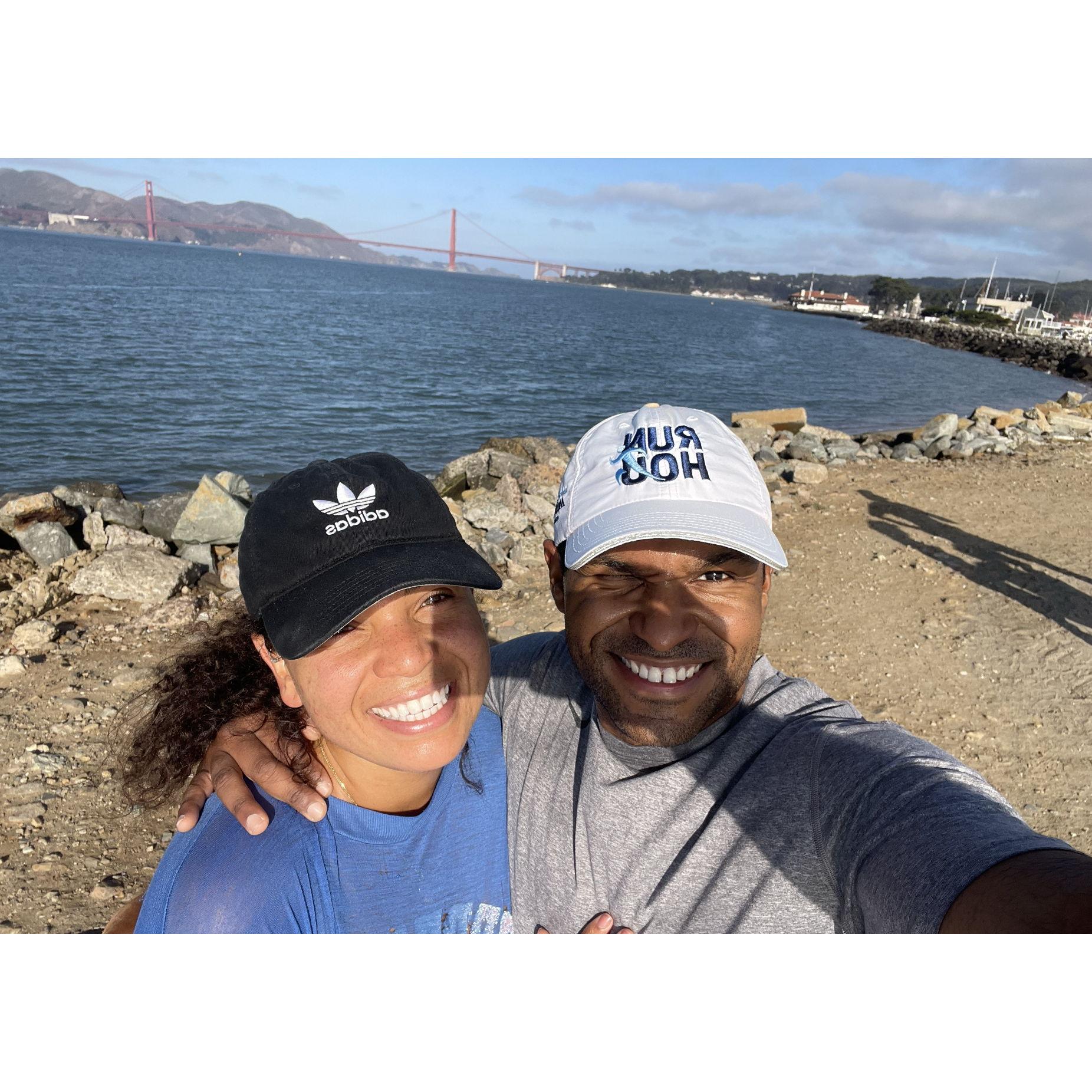 Her beauty makes it difficult to see.