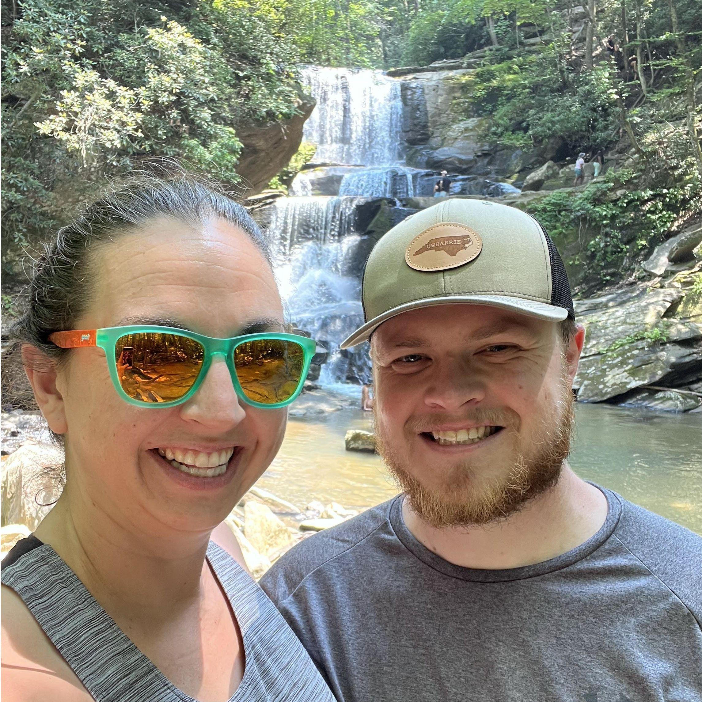 One of our favorite things to do is hike together