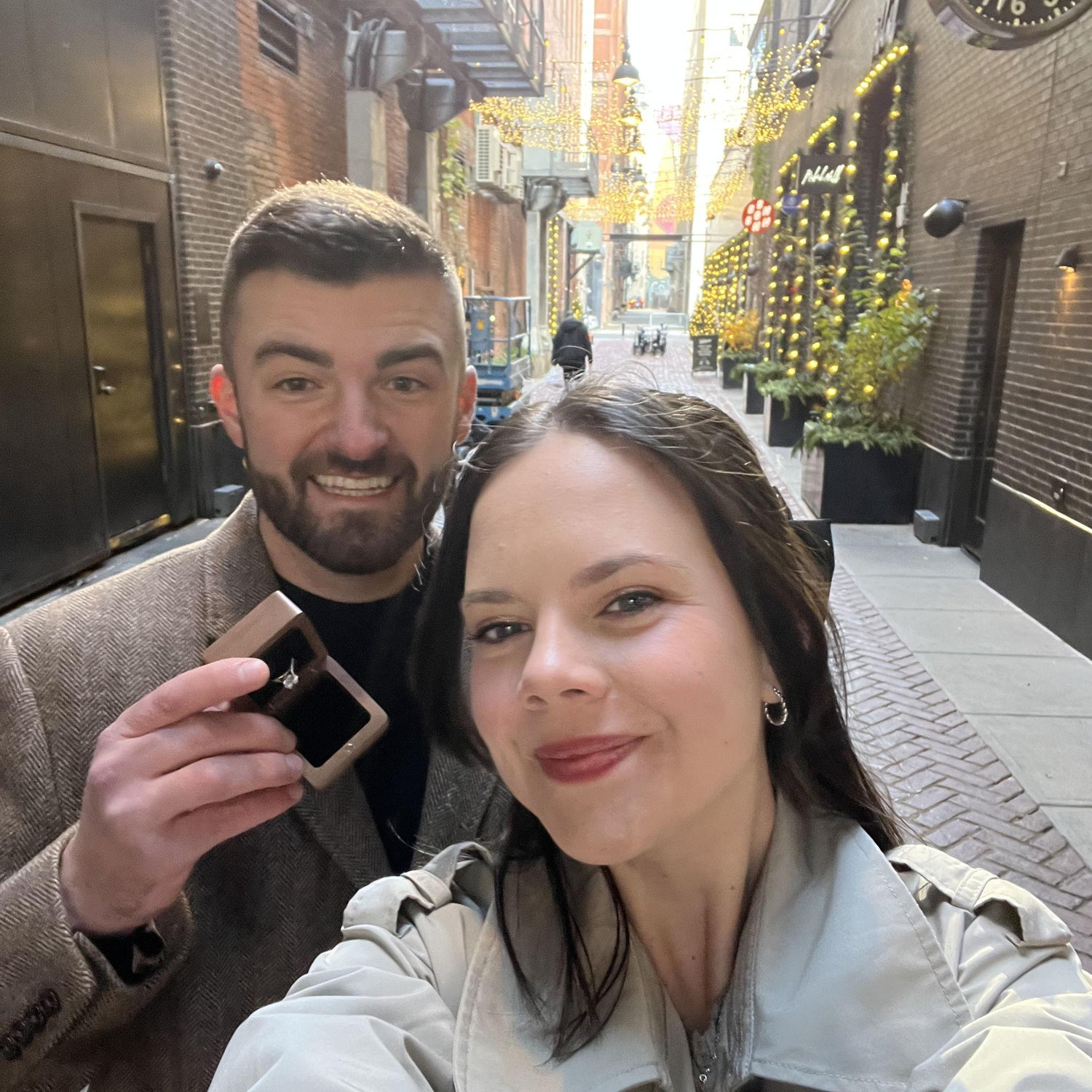 "The selfie" taken before I knew what was happening! The live photo is perfect