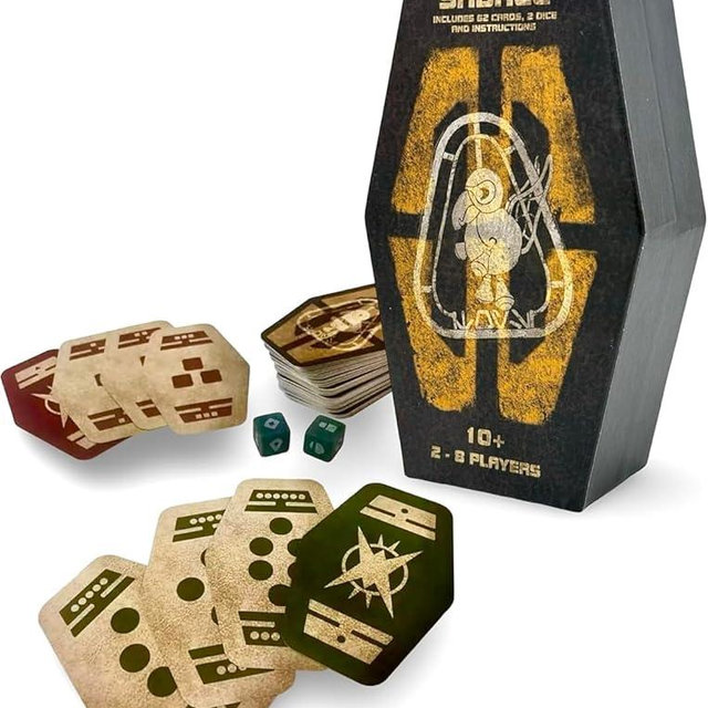 Galaxy's Edge Sabacc Card Game, 62 Cards, 2 Dice, Instructions, 2-8 Players