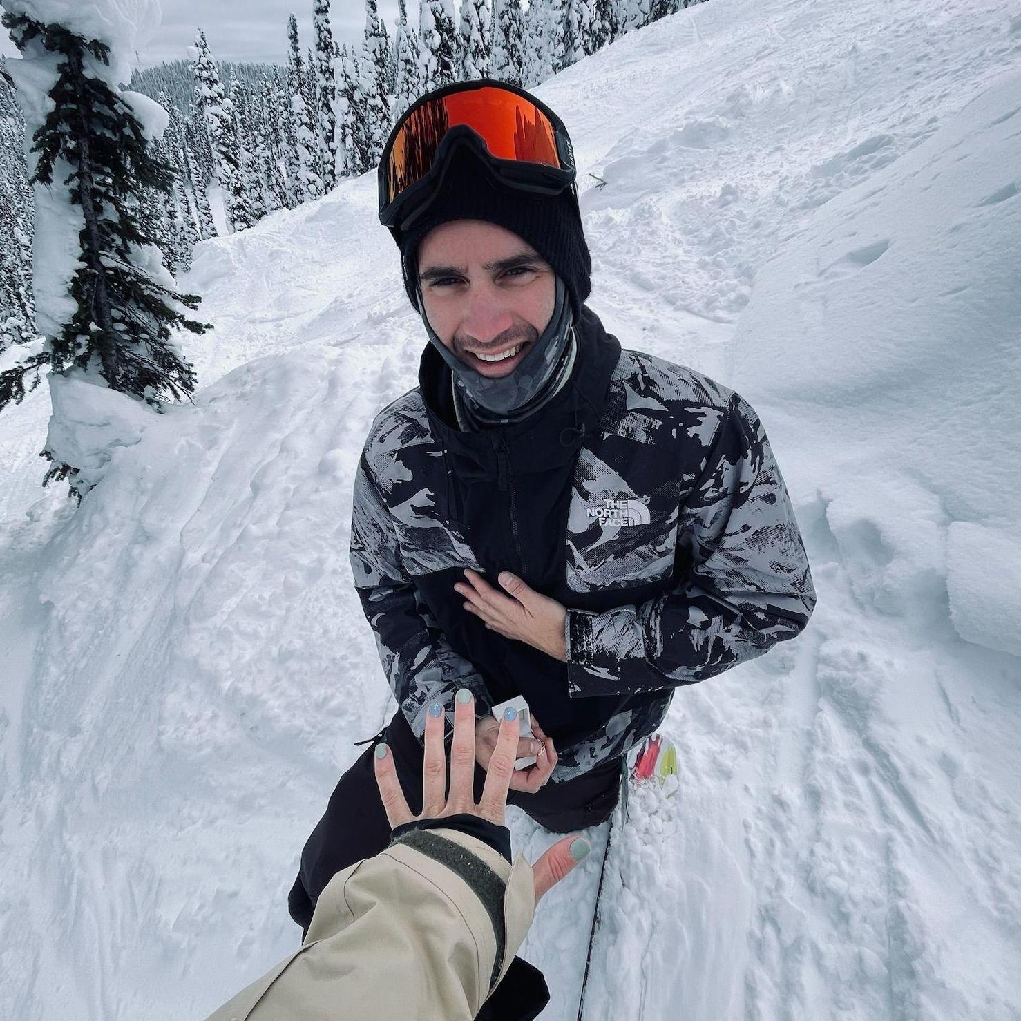 Proposal! Whitefish Resort, Montana on 2/19/2025 :)