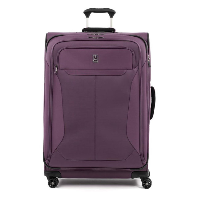 Travelpro Tourlite Softside 29" Expandable Luggage with 4 Spinner Wheels, Lightweight Suitcase, Checked Large, Deep Purple