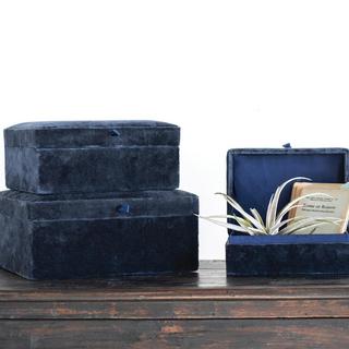 3-Piece Velvet Boxes Set