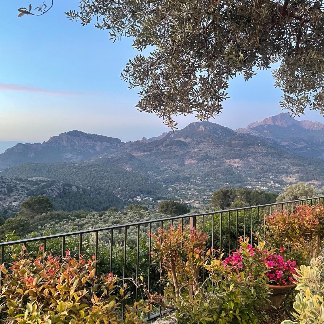 Views from Barretes Restaurant at Ca's Xorc Luxury Hotel. Food was amazing. https://barretesrestaurant.com/en/
