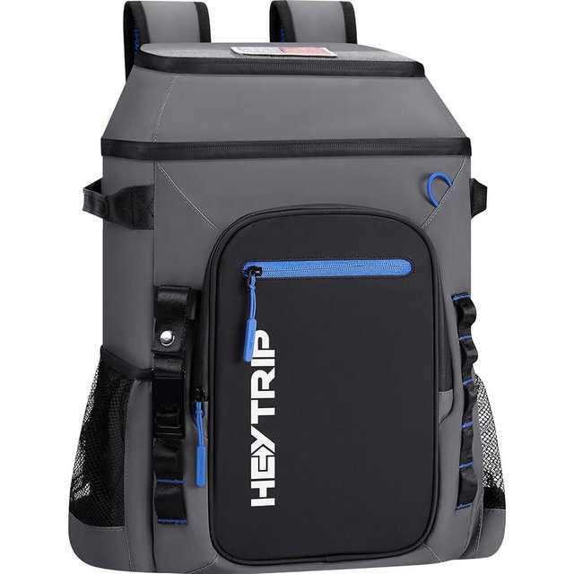 Heytrip Backpack Cooler 36/54 Cans Insulated Waterproof Cooler Bag for 20 Hours Cold Retention, Leak-Proof Cooler with Sternum Strap and Multi-Compartments