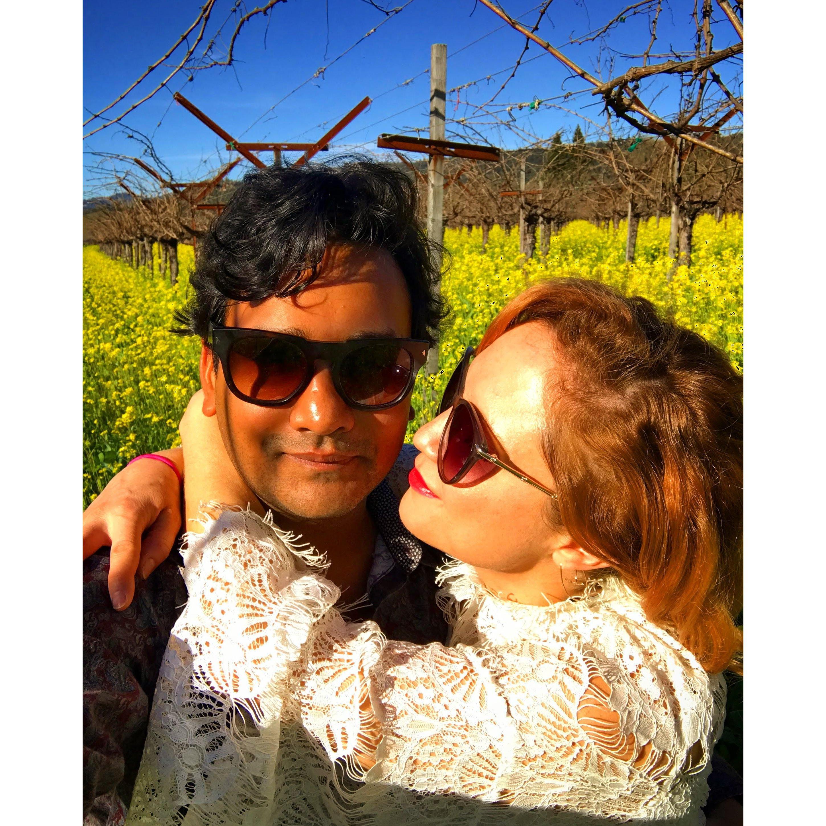One of the benefits of living in San Francisco is the ability to jaunt up to wine country in about 30 minutes. Come join us!