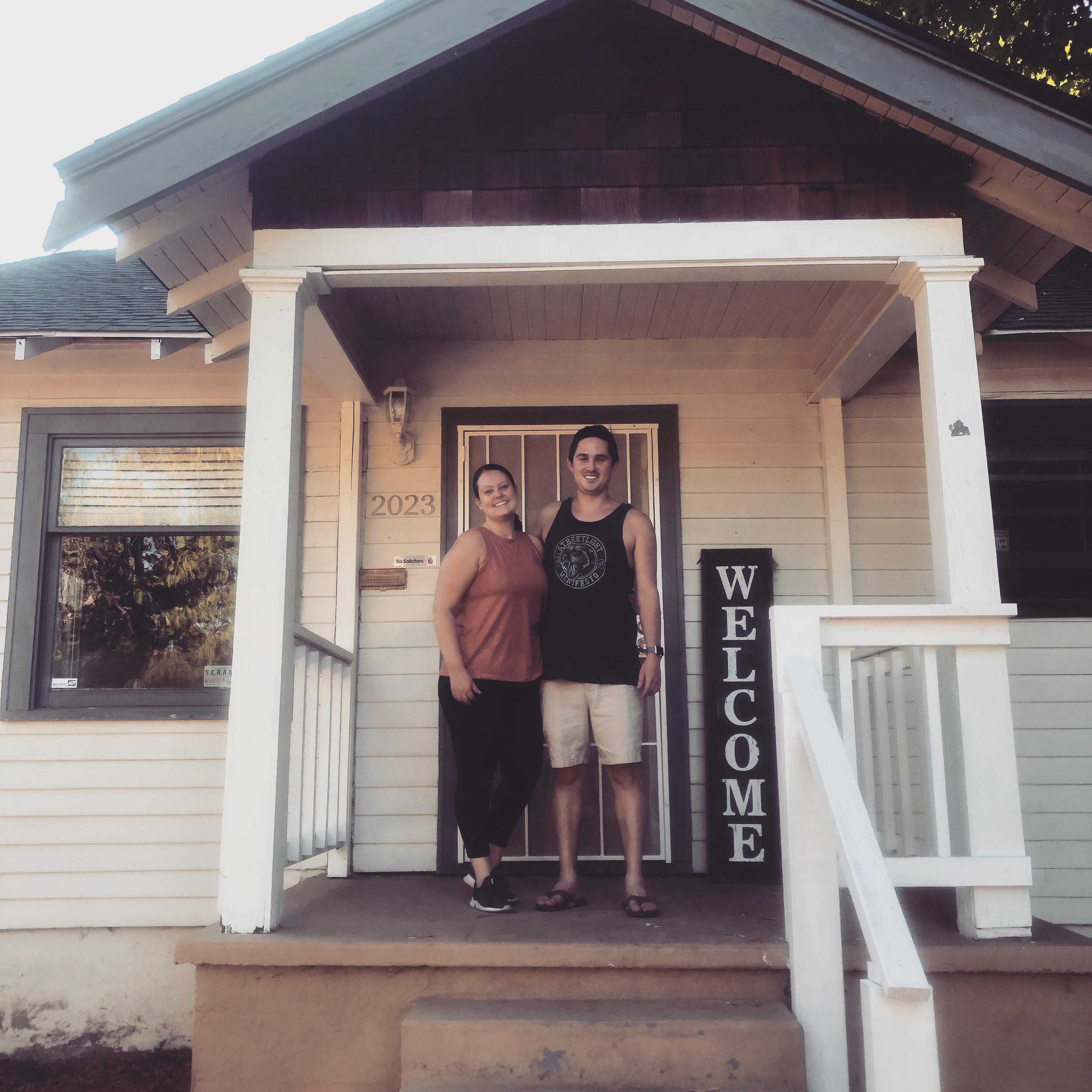 First house together (August 2020)