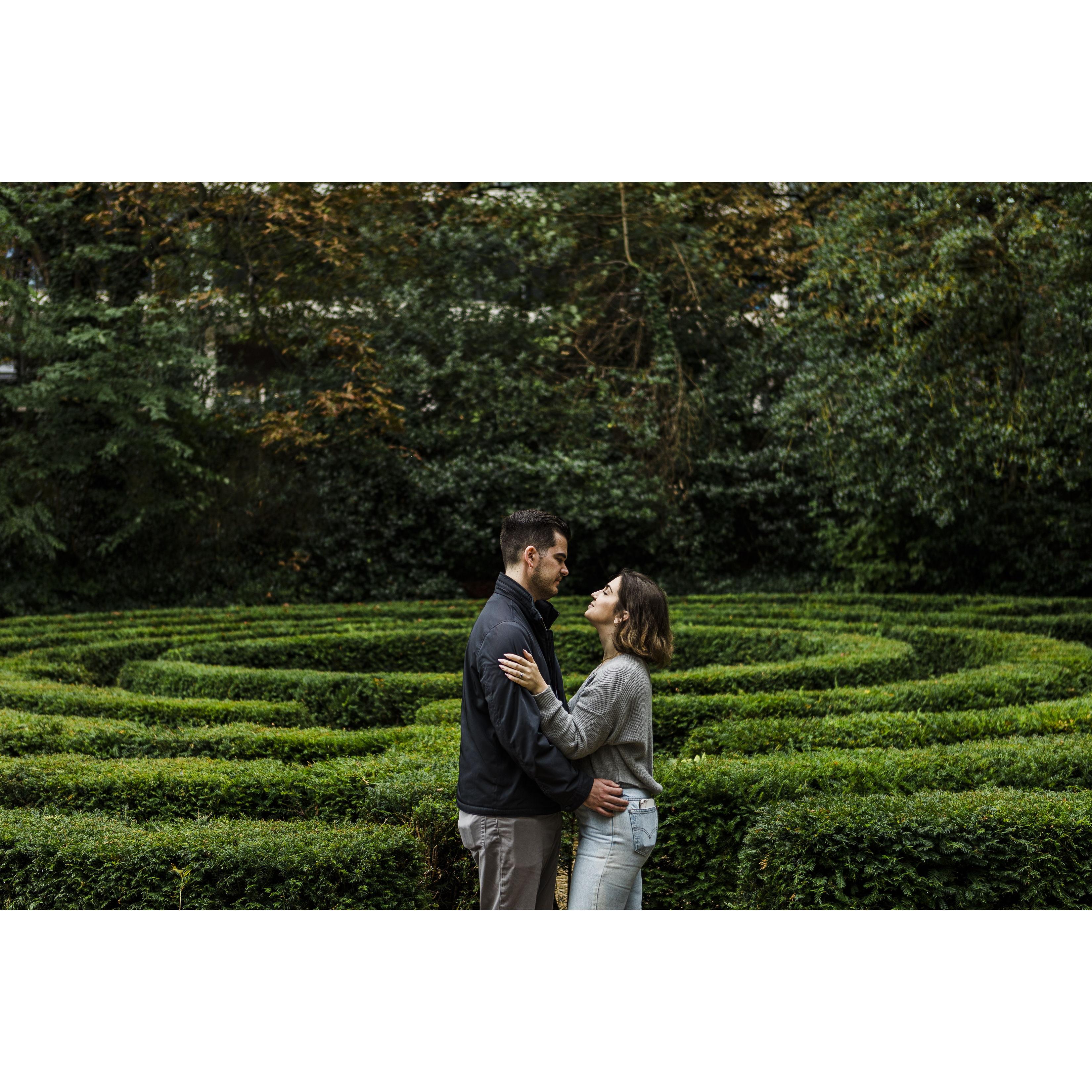 Afterward, we had a mini proposal shoot around the garden grounds