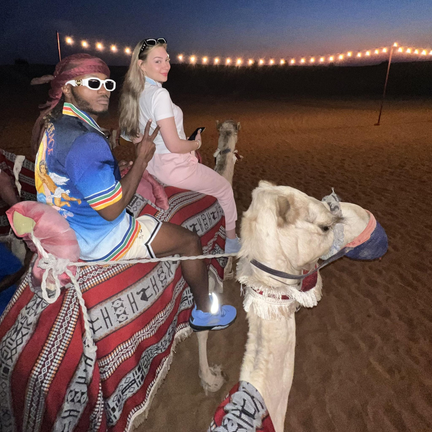 Between the city and the stars; a safari to remember.