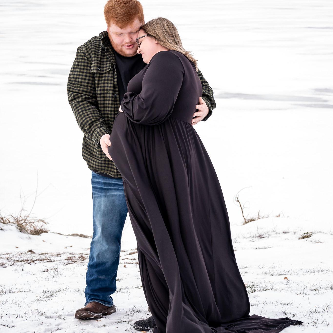 Maternity photos done before having Wyatt