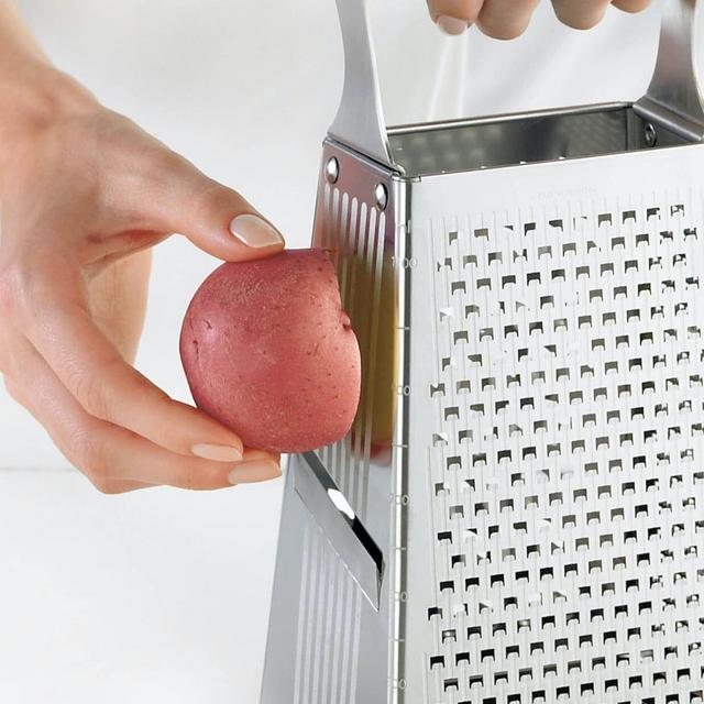 Cuisipro Silver 4 Sided Box Grater