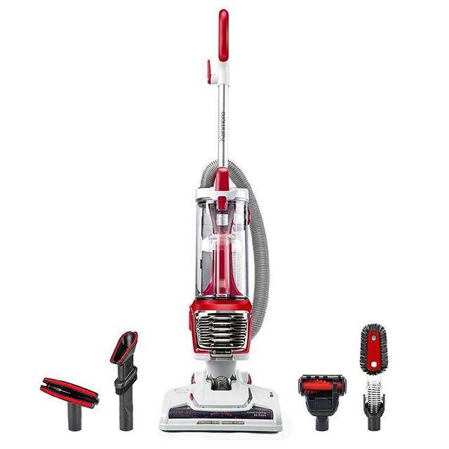 Kenmore DU2015 AllergenSeal Bagless Upright Vacuum 2-Motor Power Suction Lightweight Vacuum Cleaner with 10’ Hose, HEPA Filter, 4 Cleaning Tools for Pet Hair, Carpet and Hardwood Floor