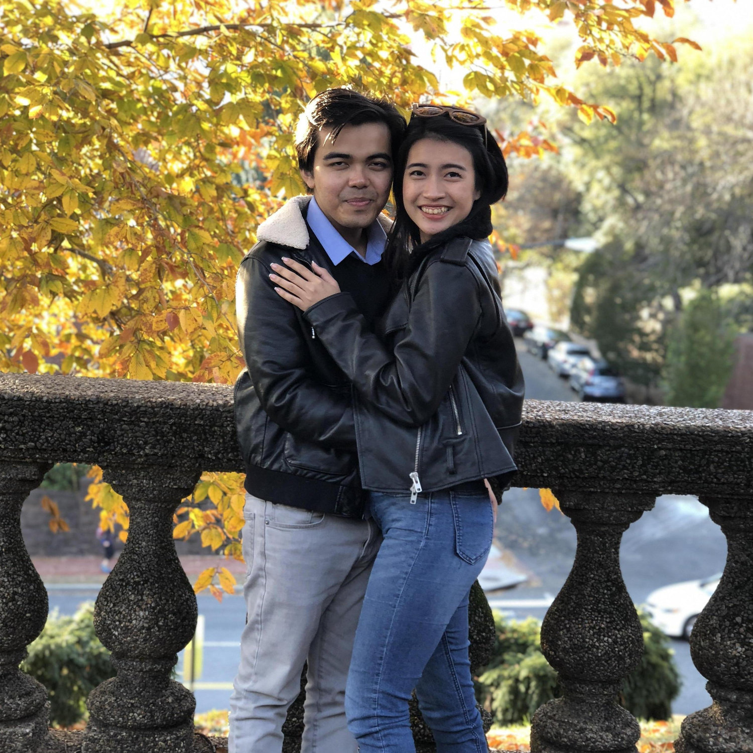 One of our first dates, Meridian Park. November, 2018.