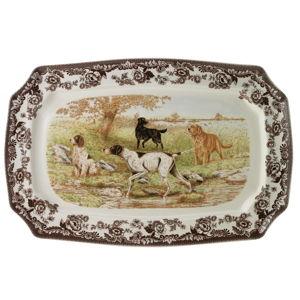 Spode Woodland Hunting Dogs Platter