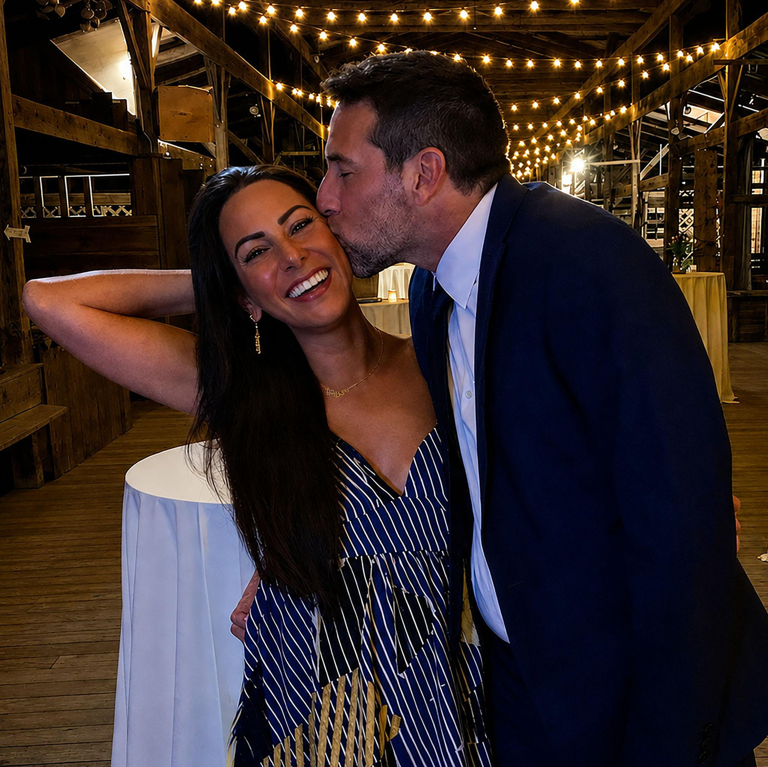 Our first wedding together, long before we knew we’d be planning our own.