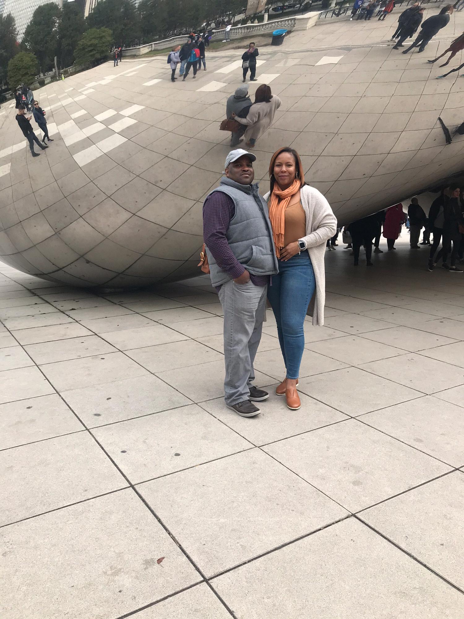 Millennial Park, the Bean Chicago - October