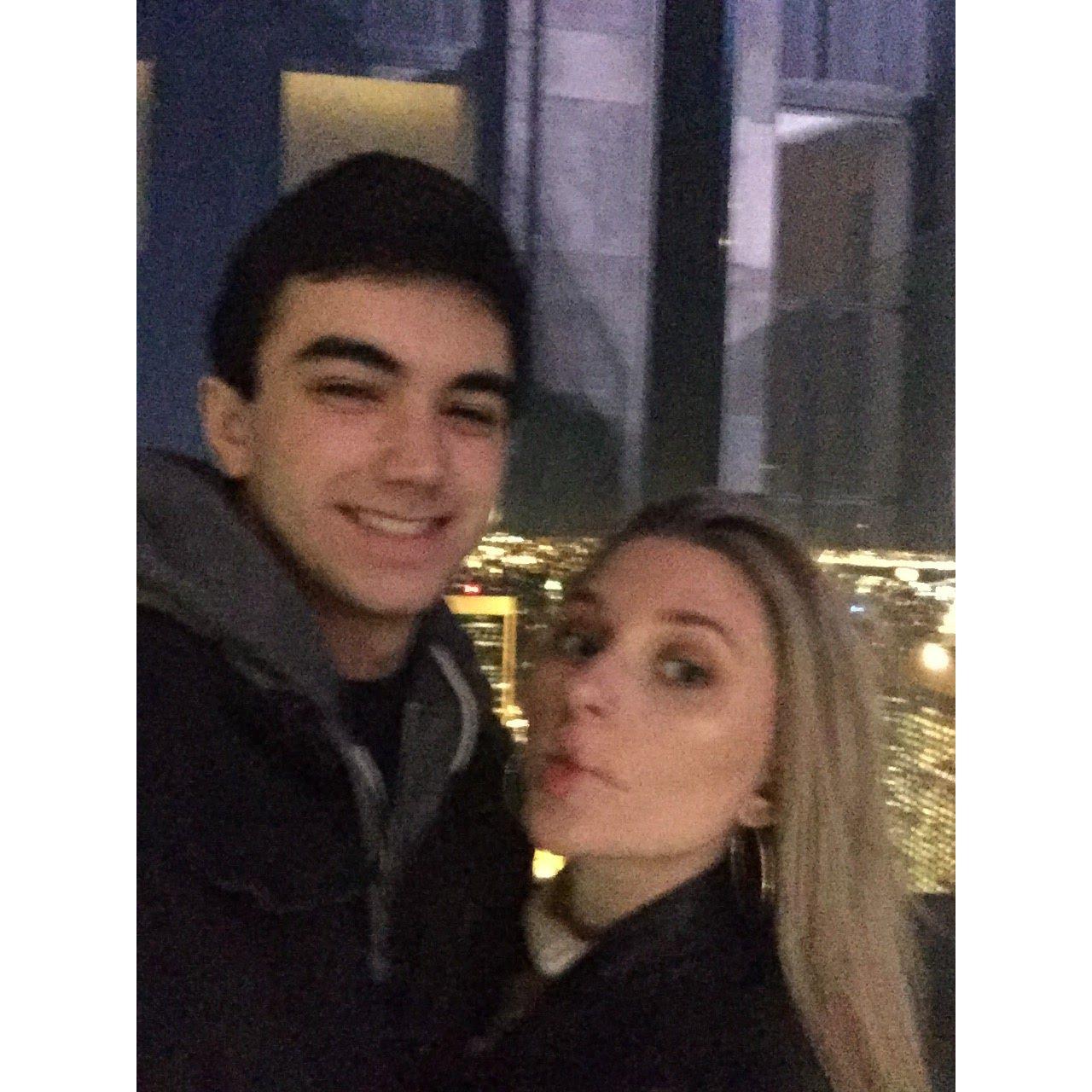 6 month anniversary at Top of the Rock (2016)