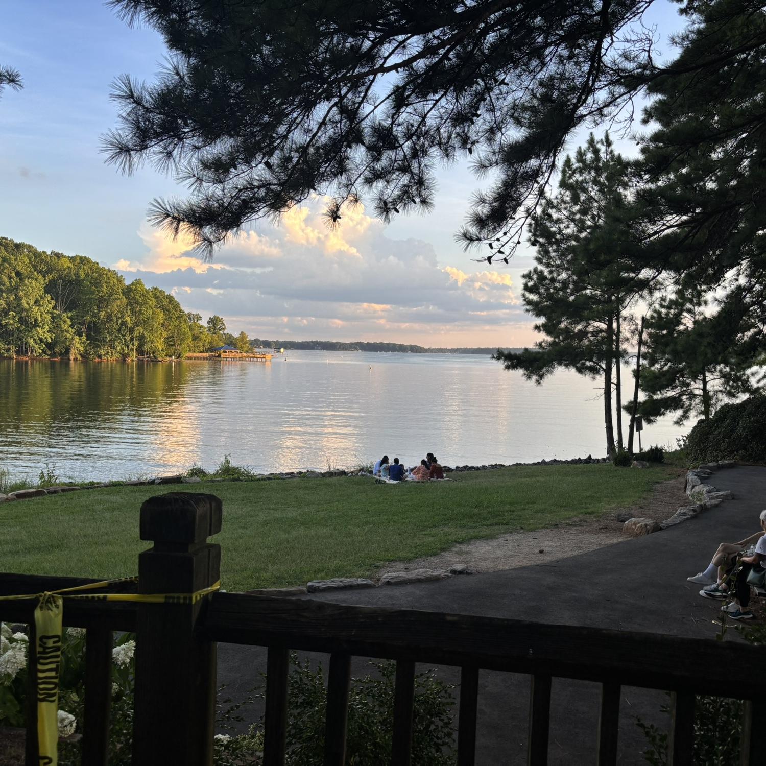 Water front view of the Jetton Park Venue.