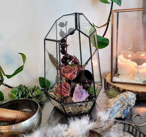Midnight Amethyst Terrarium