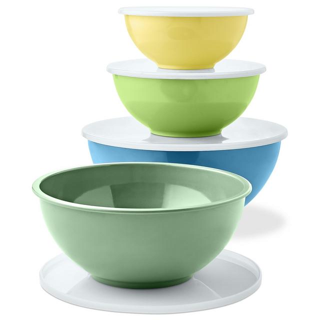 Martha Stewart Collection Hello Sunshine 8-Piece Mixing Bowls & Lids Set, Created for Macy's