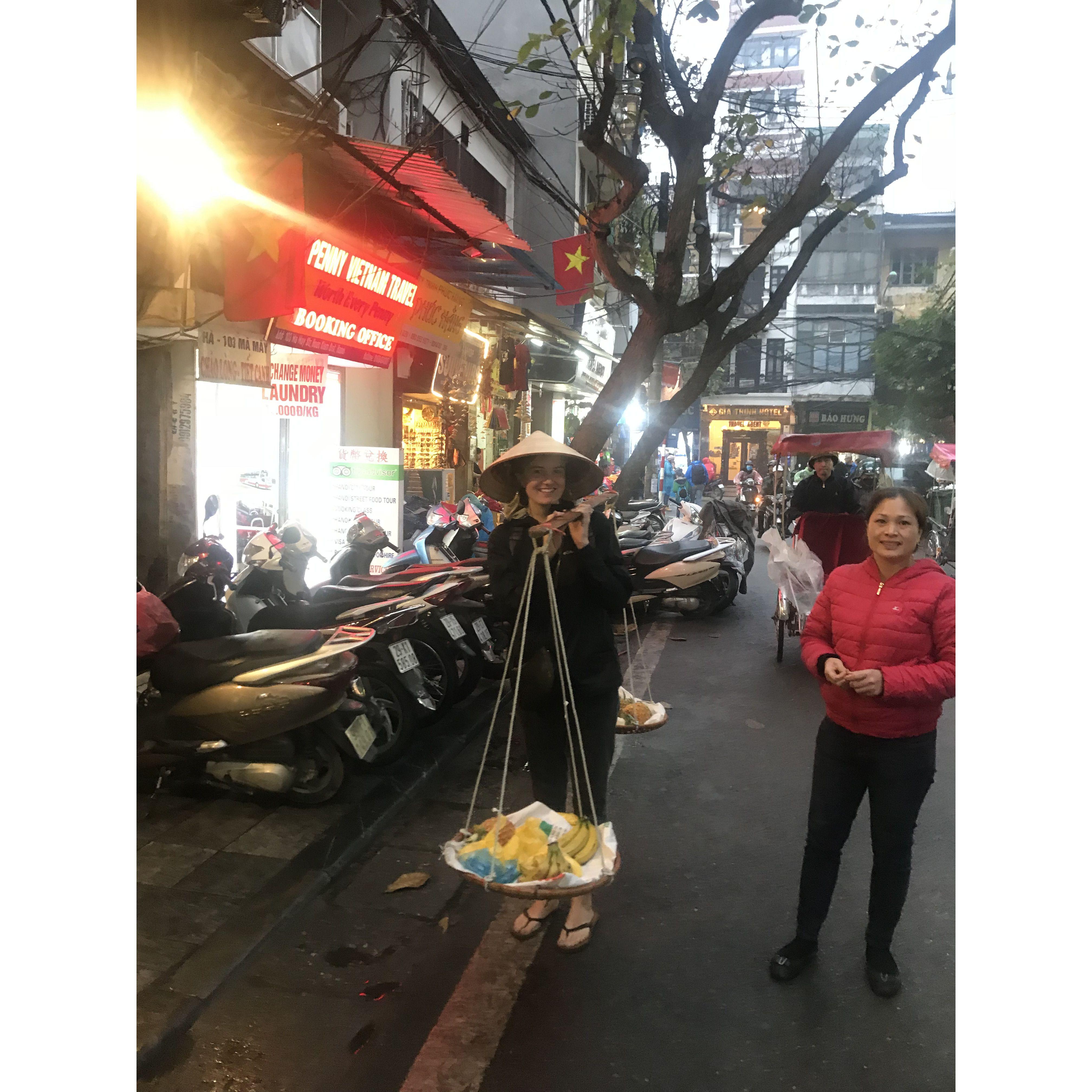 Olivia & Jake in Vietnam.