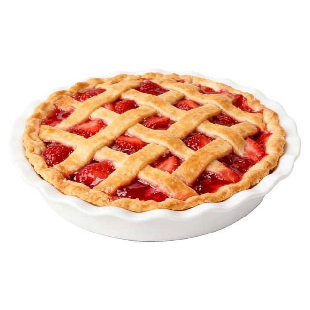 FEOOWV White Deep Dish Pie Pan for Baking-10 Inch Ceramic Fluted Pie Dish for Apple, Quiche, Pecan, Pot Pies, 53Ounce Round Pie Plate