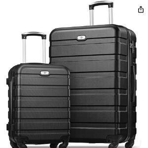 Suitour Luggage Sets 2 Piece with Spinner Wheels,Hard Shell 20 Carry on Suitcase and 28 inch Luggage with Spinner Wheels Suitcase Set with TSA Lock(20in/28in)