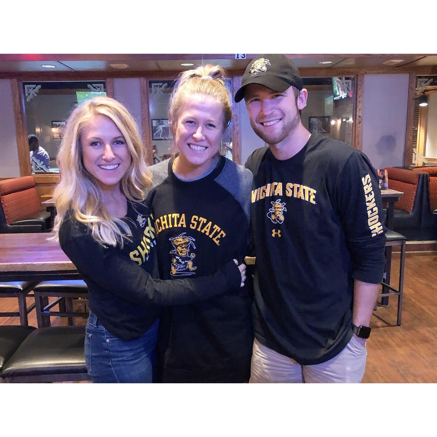 Teran drove my dad, Michelle, her husband George, and me to Memphis for Mckayla's volleyball tournament! (He then took my dad from the hotel to the airport at 4a the next morning!!)