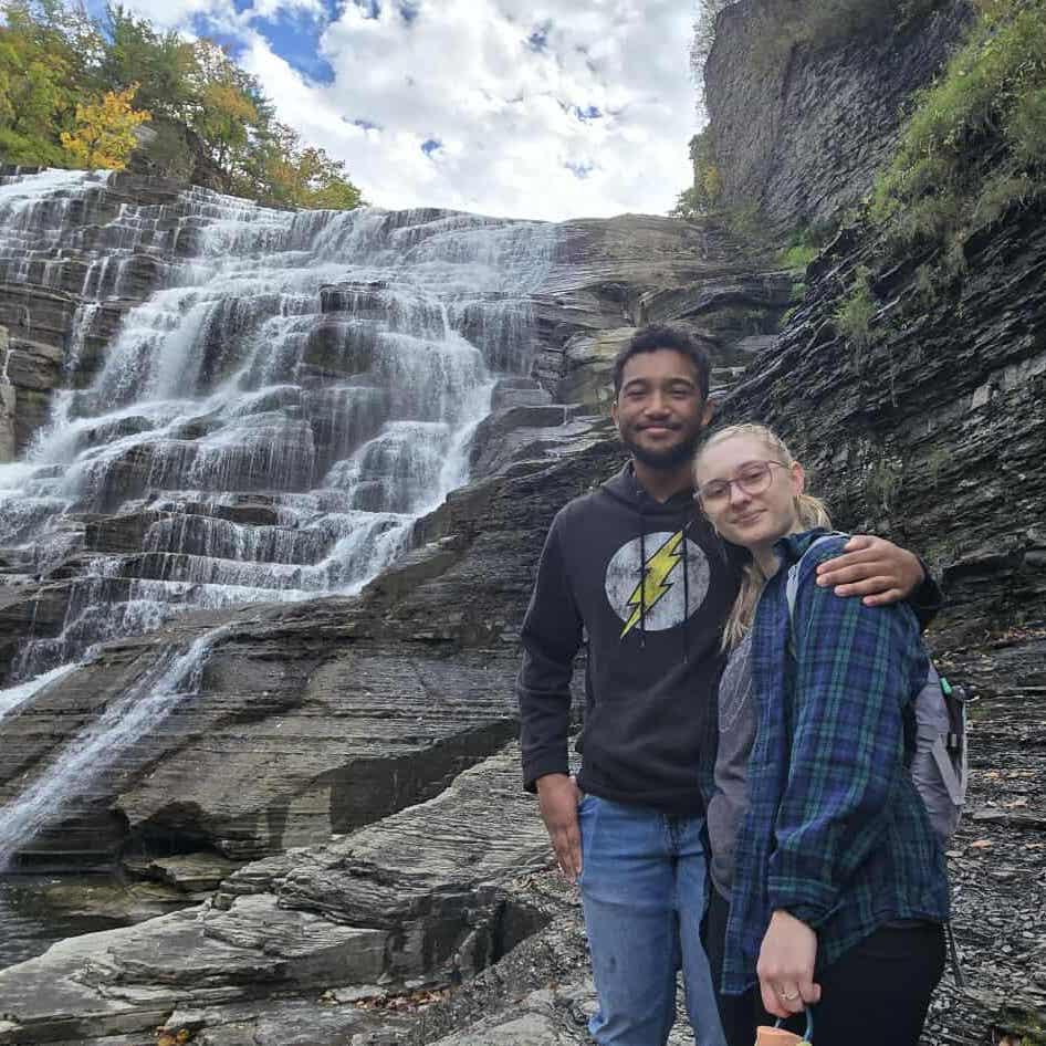 Ithaca Falls trip with my family :)