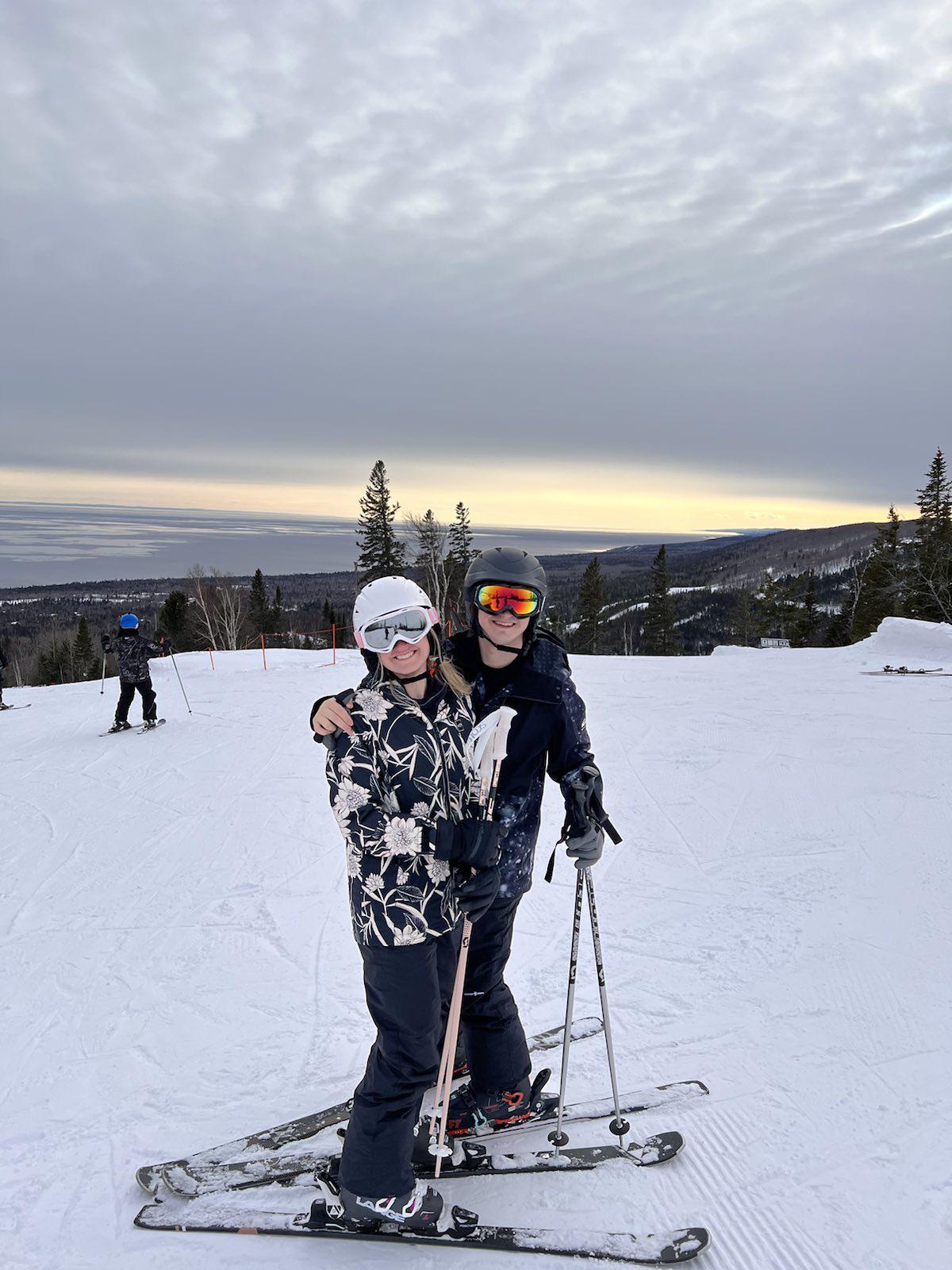 Skiiing in Lutsen, MN (2022)