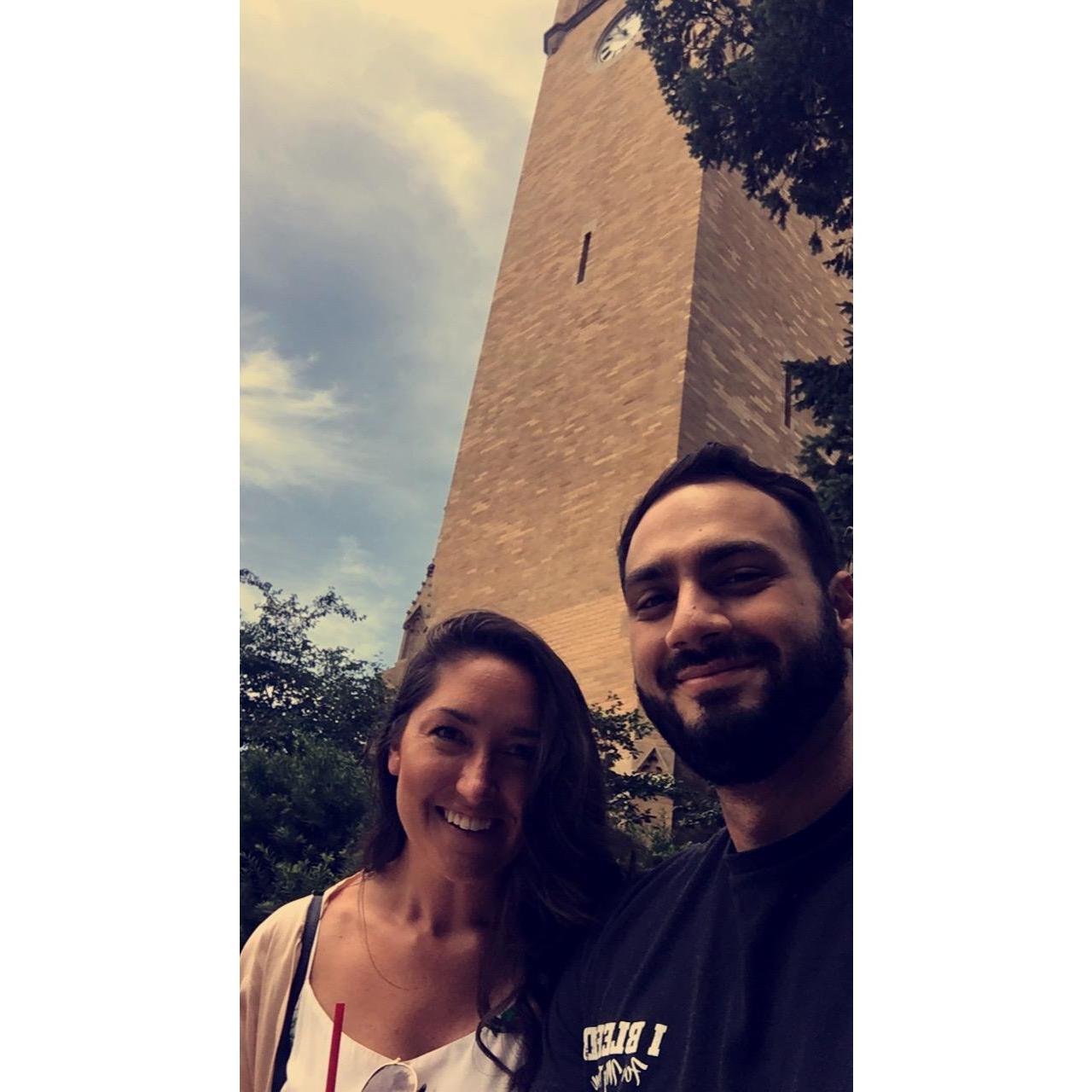 Campaniling at Iowa State University