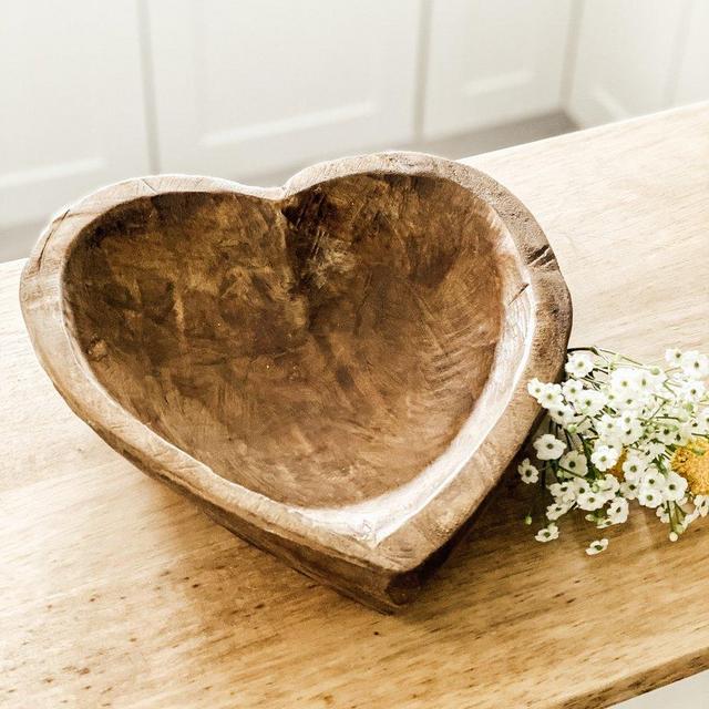 Heart Shaped Dough Bowl