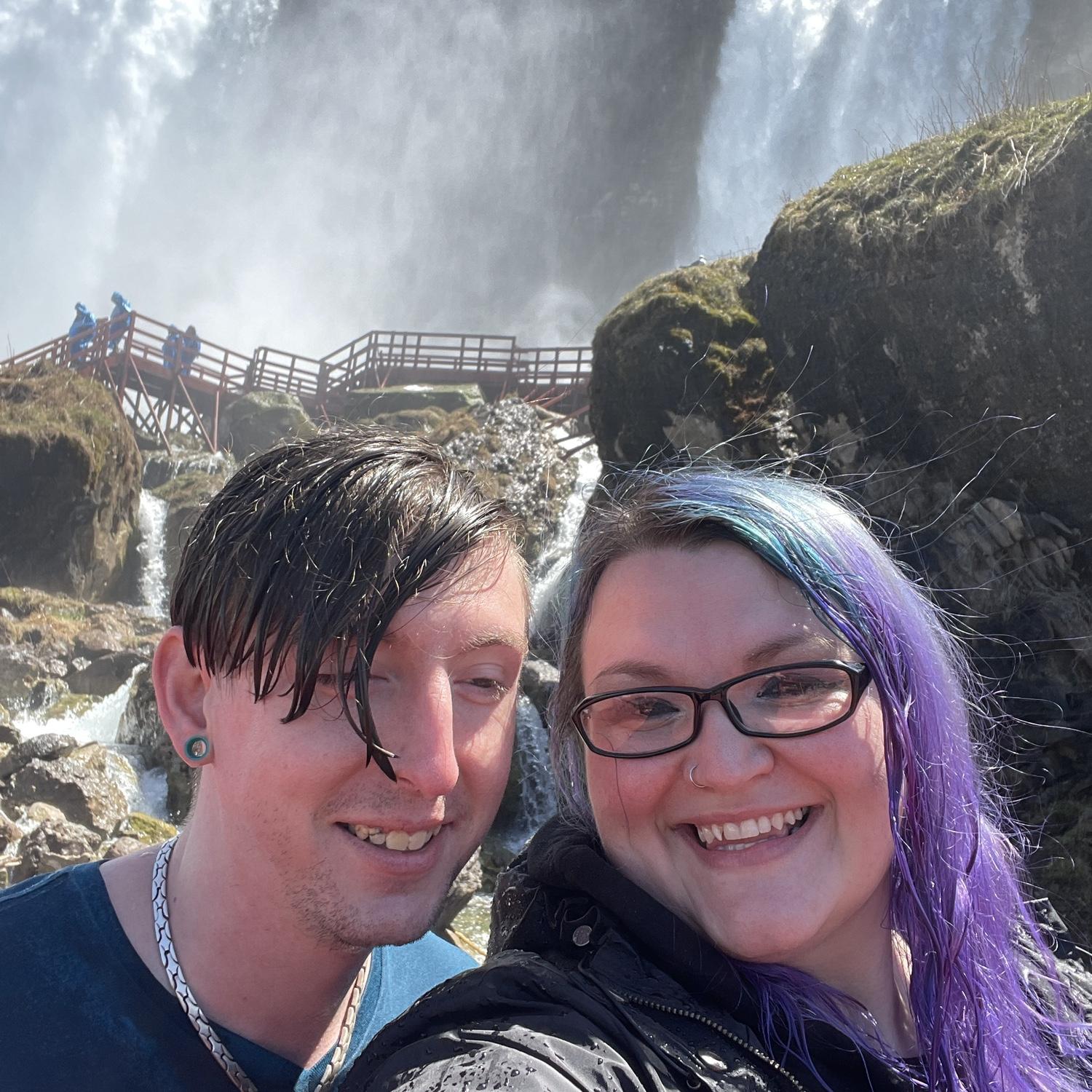 Us during Maid of the Mist.