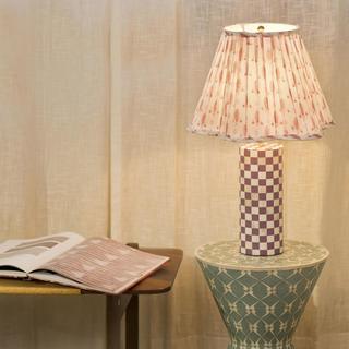 Checker Table Lamp