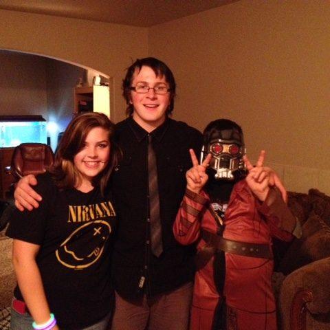 Very first picture we ever took together. 1 month after we started dating.