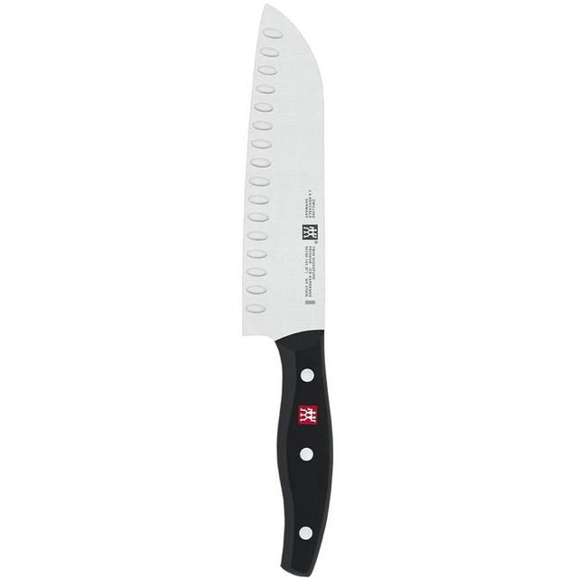 ZWILLING TWIN Signature 7-inch Hollow Edge Santoku Knife