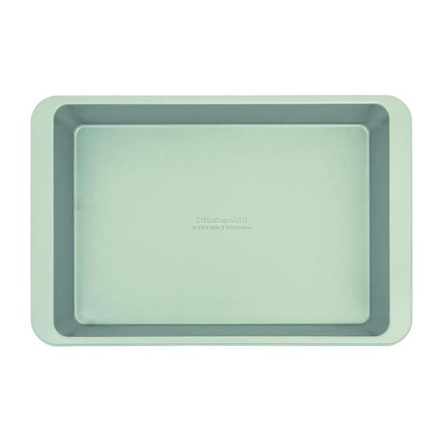KitchenAid 9x13in Nonstick Aluminized Steel Cake Pan, Pistachio