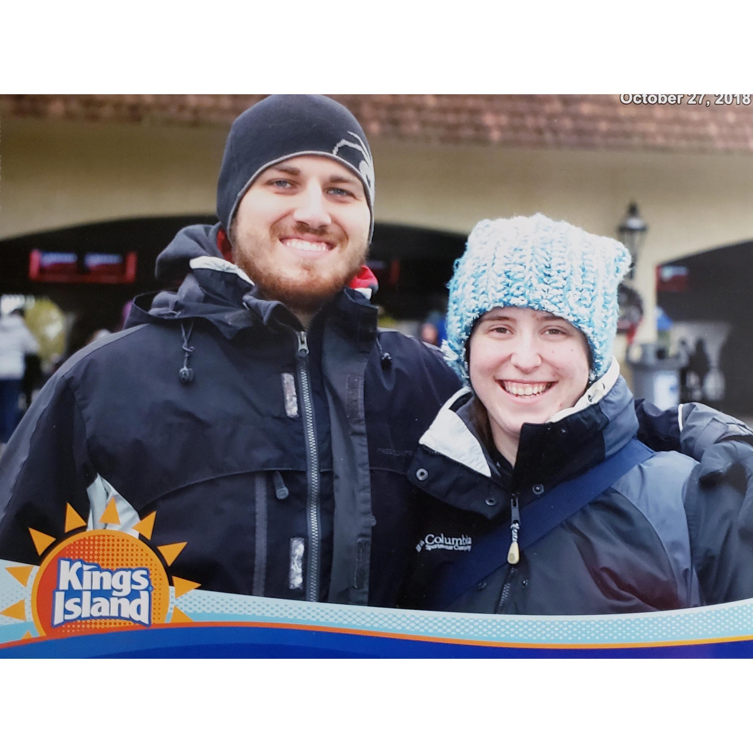 First Kings Island trip together! 10.27.18