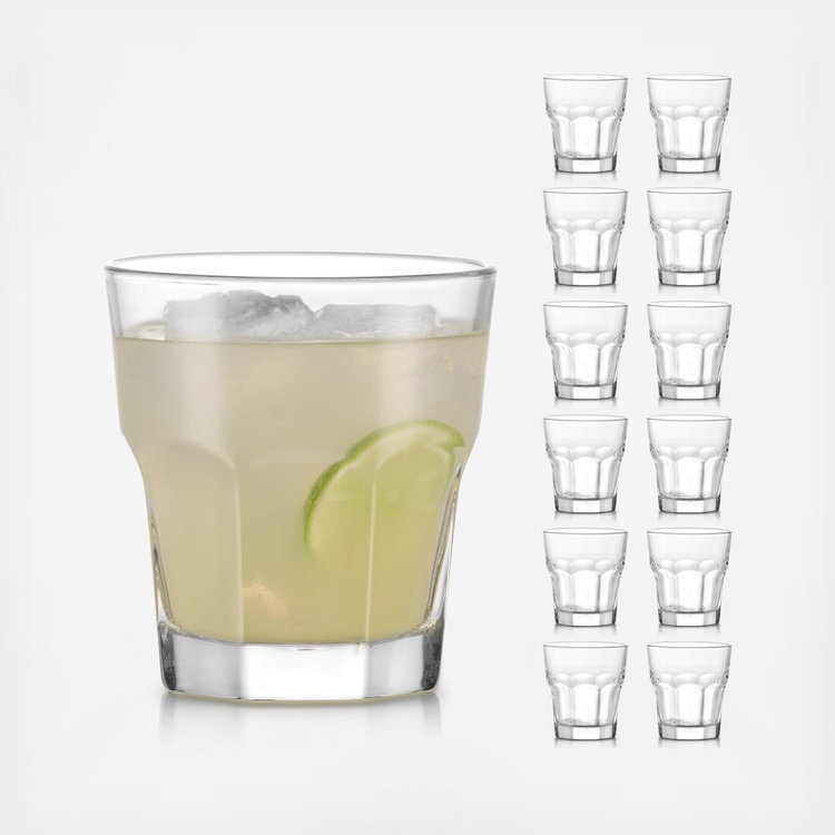 acrylic drink glasses handles School Of Fish Acrylic Barware