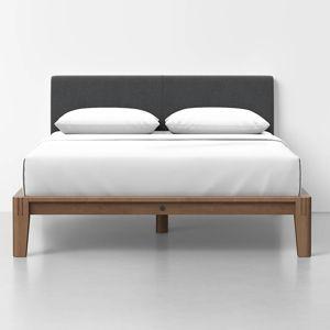 Classic Bed - Walnut / Cali King / Pillowboard
