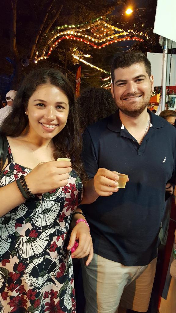 Limoncello at the Italian festival in Jersey City, August, 2018