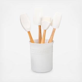 Craft Series 5-Piece Utensil Set with Crock