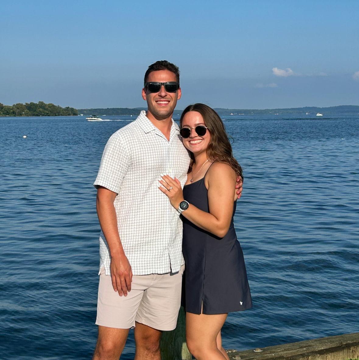 The day we got engaged!