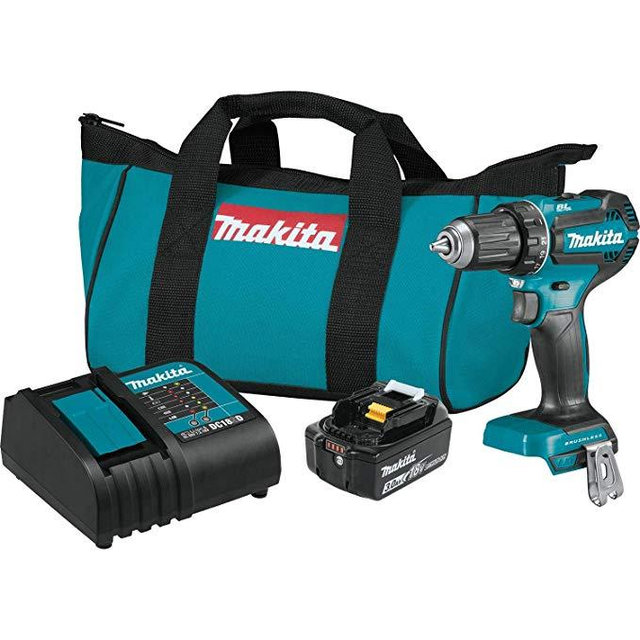 Makita XFD131 18V LXT Lithium-Ion Brushless Cordless 1/2" Driver-Drill Kit (3.0Ah)