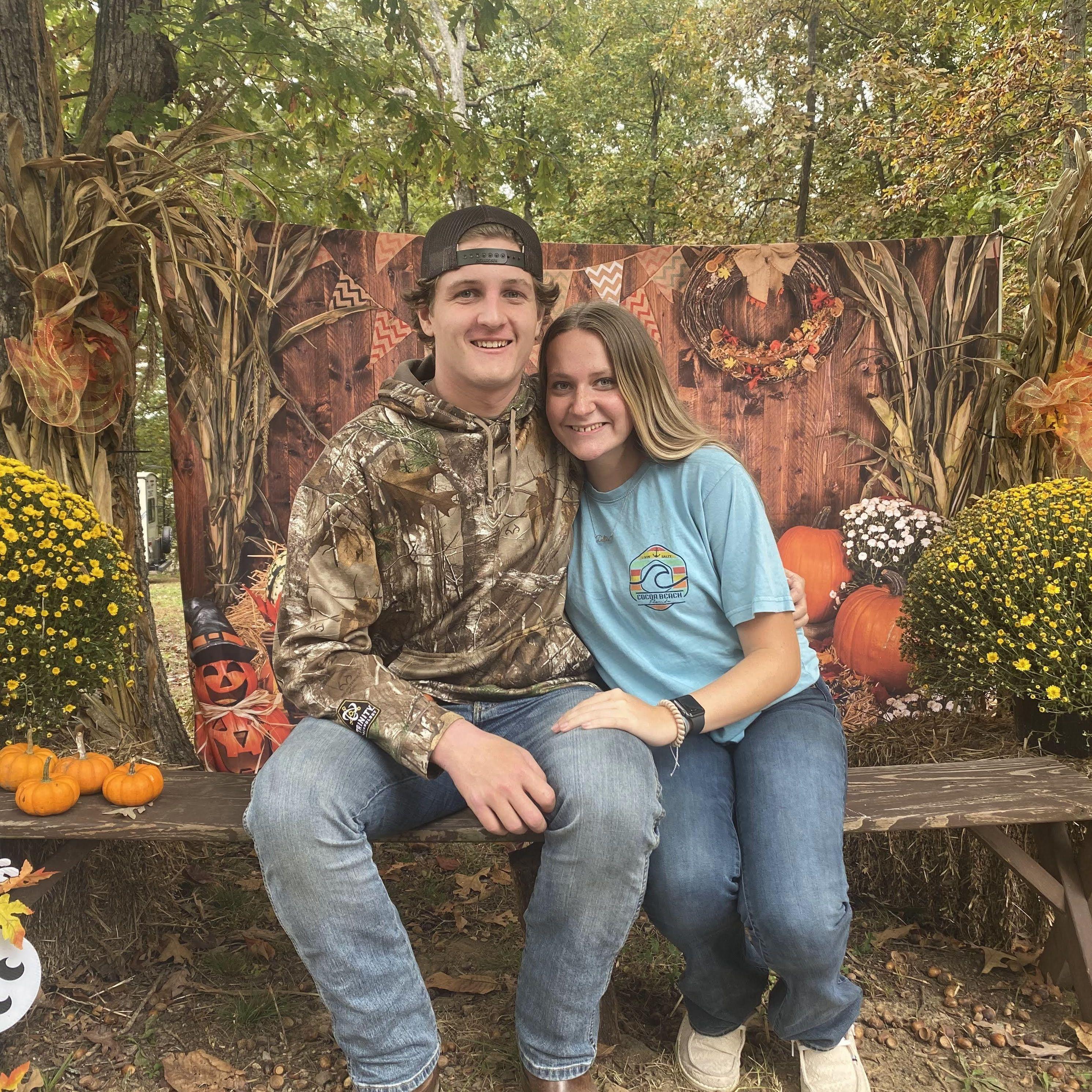 One of our many adventures while we were camping over Halloween weekend