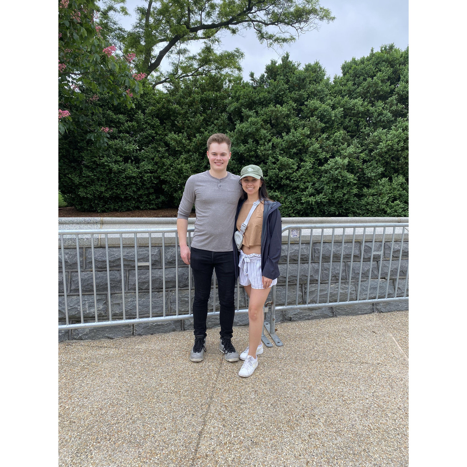 Connor and Kaitlyn's first DC day trip