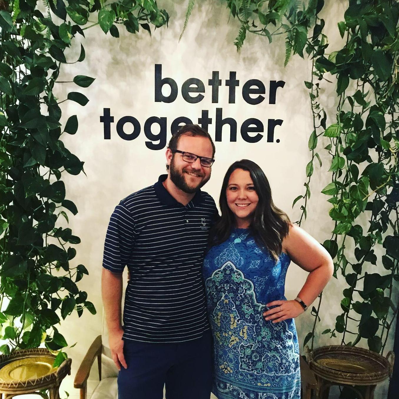 "It's always better when we're together."