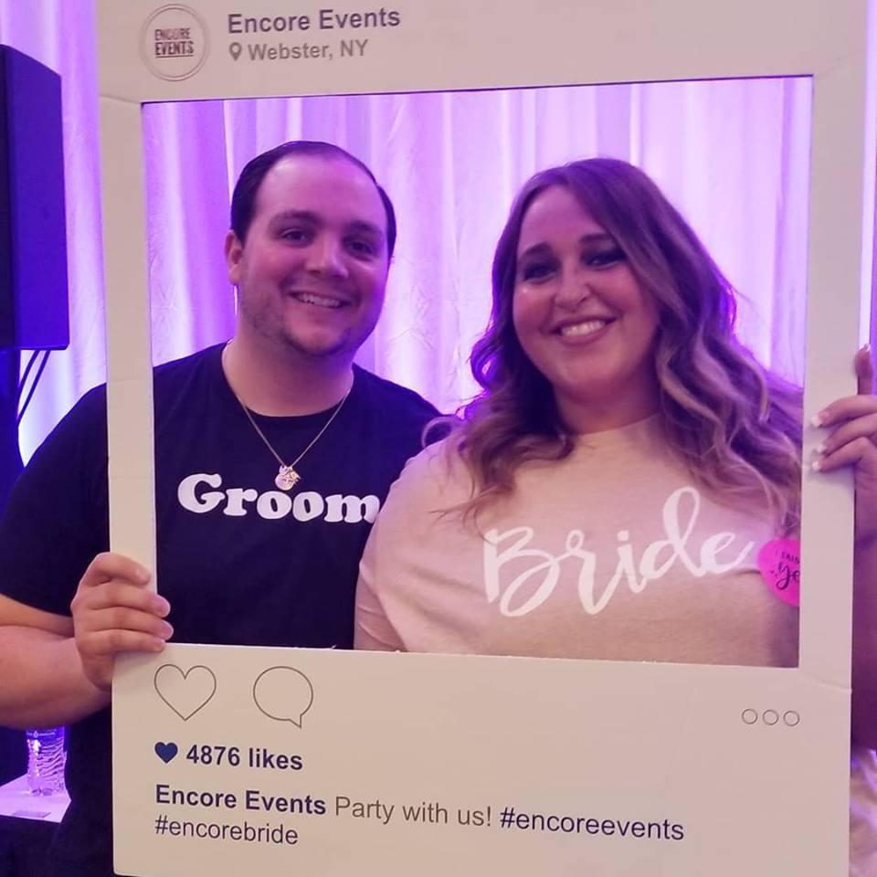 Our first bridal show as an engaged couple!