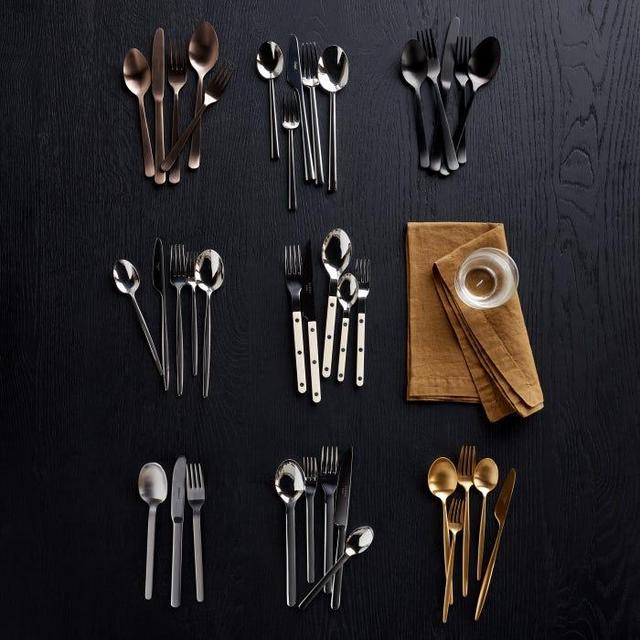 Bistro Ivory 5pc Flatware Set